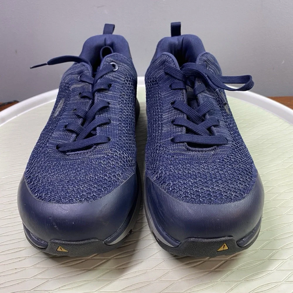 Keen Utility ASTM Aluminum‎ Toe Non Slip Work Shoes Navy Blue Women's Sz 9.5M